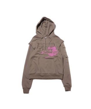 atmos pink/アトモスピンク デザイン スウェット フーディ/505734707