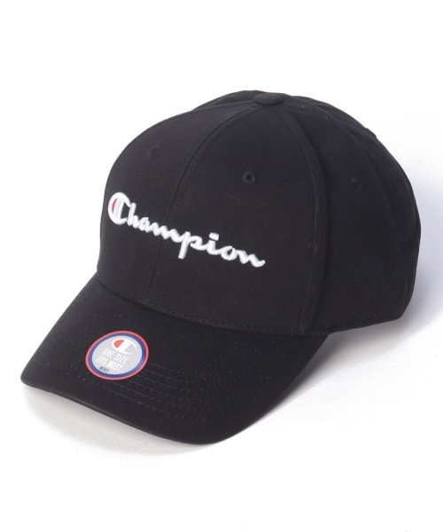 CHAMPION(チャンピオン)/【CHAMPION / チャンピオン】CLASSIC TWILL HAT キャップ 帽子 テニス ゴルフ メンズ レディース/ブラック 