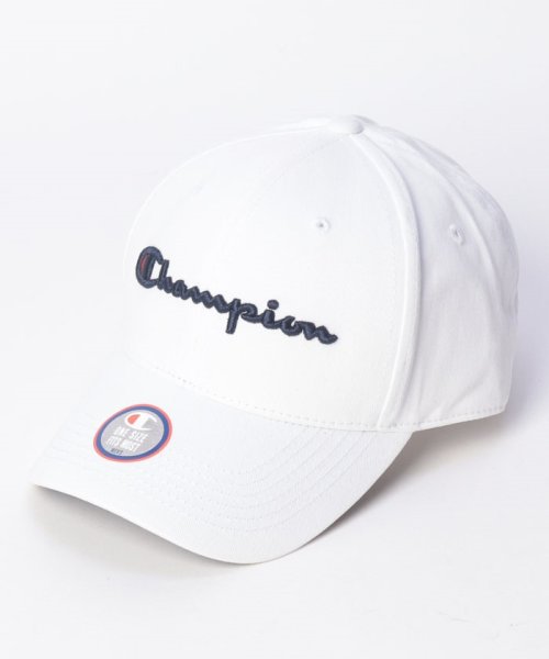 CHAMPION(チャンピオン)/【CHAMPION / チャンピオン】CLASSIC TWILL HAT キャップ 帽子 テニス ゴルフ メンズ レディース/ホワイト