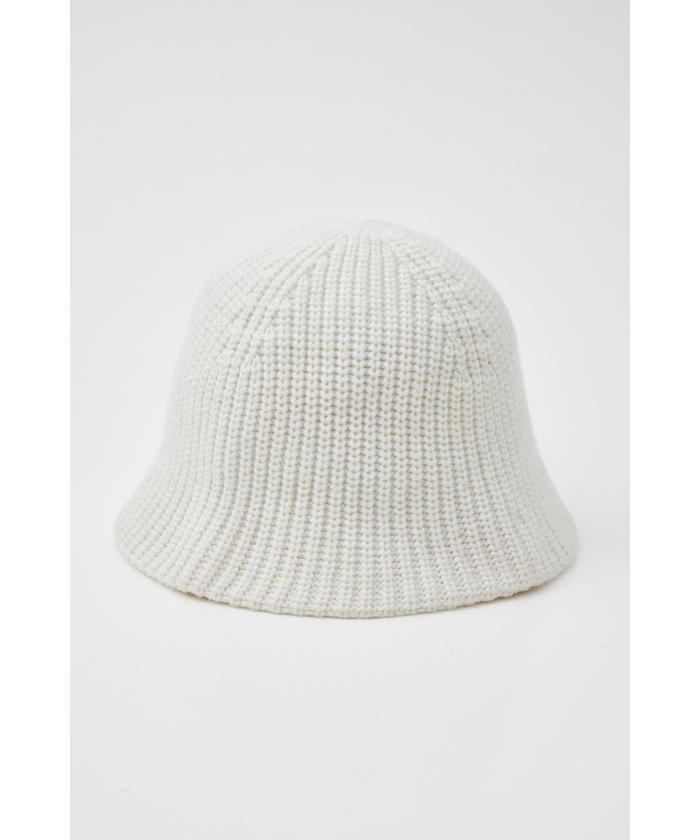 RIB KNIT BUCKET ハット