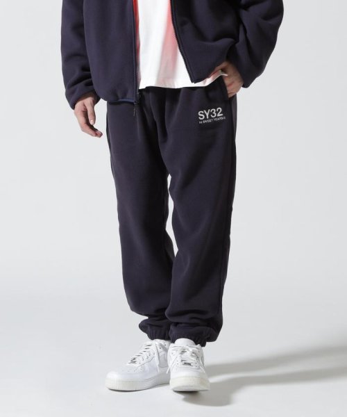 RoyalFlash(ロイヤルフラッシュ)/SY32 by SWEET YEARS /エスワイサーティトゥ バイ スィートイヤーズ/FLEECE PANTS/ネイビー