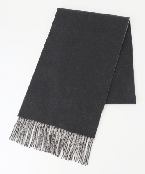 リバーシブルウールマフラー 