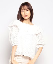 offprice.ec/【flower/フラワー】flare floral blouse/505710686