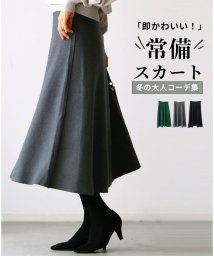 Ehre style/即かわいい！常備スカート冬の大人コーデ集/505730921