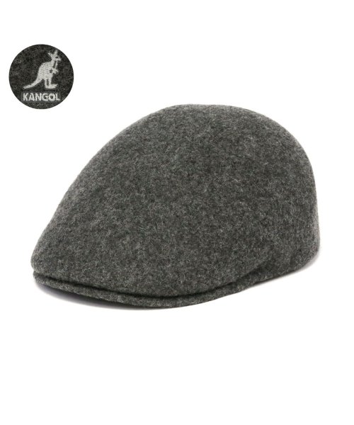 KANGOL(KANGOL)/カンゴール ハンチング レディース メンズ 冬 帽子 ブランド 秋 秋冬 ウール ニット KANGOL SEAMLESS WOOL 507 233－069603/グレー系1