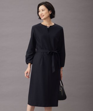 J.PRESS LADIES（LARGE SIZE）/【セットアップ対応】コンパクトジャージー ワンピース/505736940