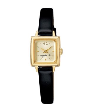 agnes b. FEMME/LM02 WATCH FCSK902 時計 ヴィンテージテイスト ミニスクエア レギュラーモデル/505682012