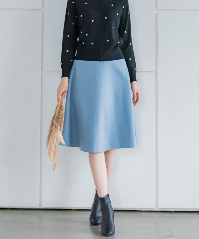 セール】【XSサイズ展開あり】冬仕様 美シルエットフレアスカート