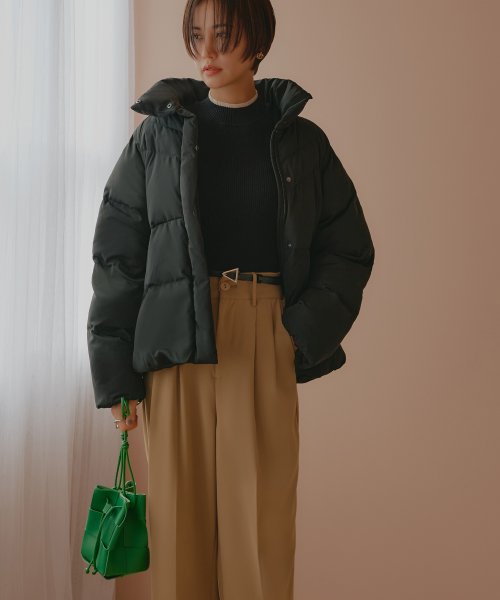 ライトサーモサイドスリットスタンドカラーパファージャケット(D1291) D1291 ライトサーモサイドスリットスタンドカラーパファージャケット ライトサーモ 赤外線を吸収