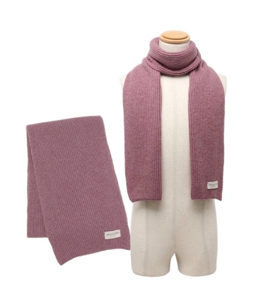 ジョンストンズ マフラー ニットリブマフラー ピンク メンズ レディース ユニセックス JOHNSTONS HAA01684 HE4307 ユニセックス JOHNSTONS ジョンストンズ マフラー ニットリブマフラー ピンク メンズ レディース HAA01684