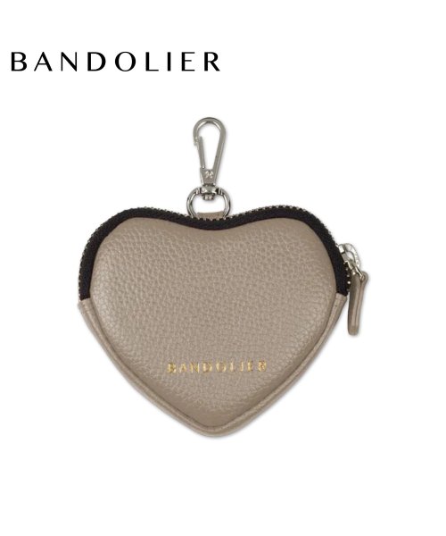 BANDOLIER(バンドリヤー)/BANDOLIER バンドリヤー ポーチ 小物入れ レザー 小さめ 薄型 ミニハート メンズ レディース MINI HEART POUCH GREIGE ベージ/その他