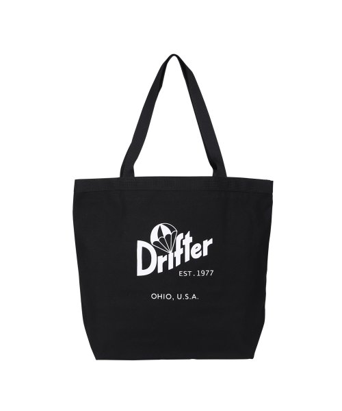 Drifter(ドリフター)/Drifter ドリフター バッグ トートバッグ メンズ レディース 12L キャンバス CANVAS HANDLE TOTE ブラック オフホワイト 黒 DF/ブラック