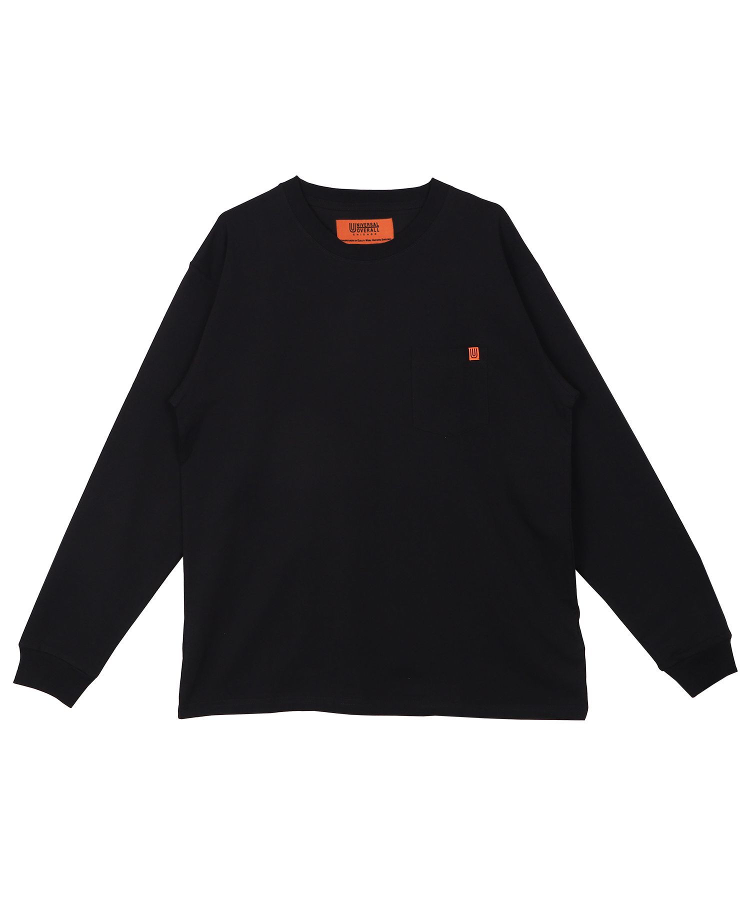 ユニバーサルオーバーオール UNIVERSAL OVERALL Tシャツ 長袖 ロンT カットソー ポケット ポケT メンズ POCKET LONG  SLEEV