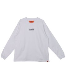 UNIVERSAL OVERALL/ユニバーサルオーバーオール UNIVERSAL OVERALL Tシャツ 長袖 ロンT カットソー メンズ CENTER LOGO ブラック ホワイト チャコー/505737305