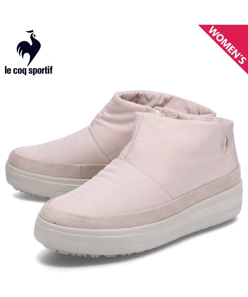 le coq sportif(ルコックスポルティフ)/ルコック スポルティフ le coq sportif ブーツ ウィンターブーツ LCS テルナ BB スマート ショート レディース 厚底 防寒 LCS TEL/その他