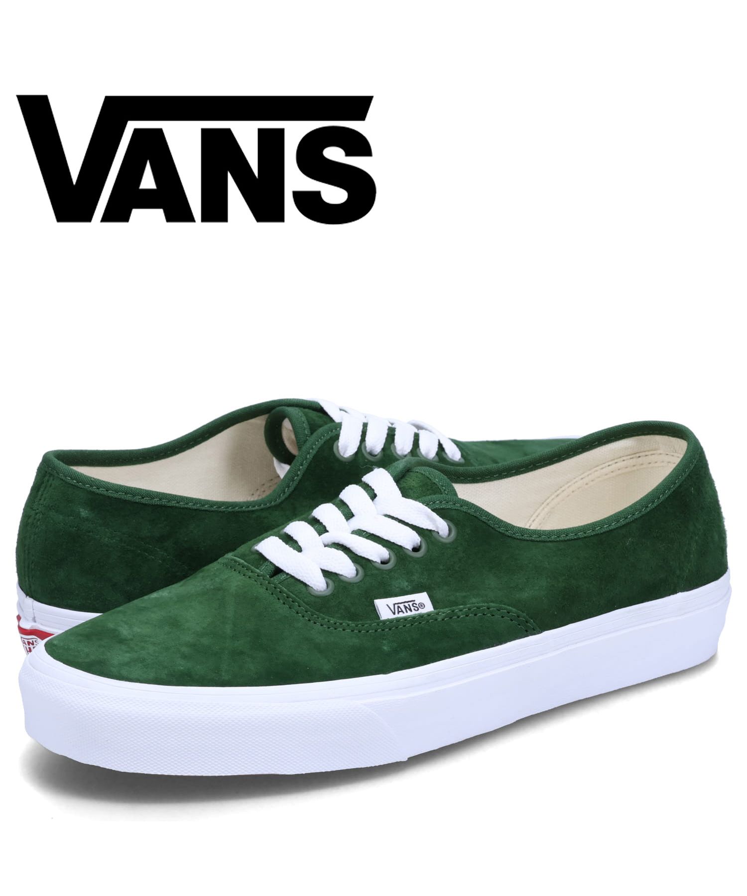 VANS ヴァンズ オーセンティック スニーカー メンズ バンズ AUTHENTIC グリーン VN0009PVBXU