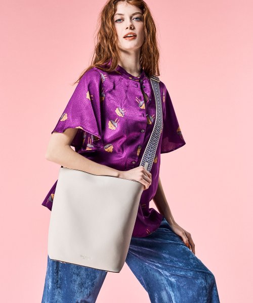 【TREASURE TOPKAPI】スムースレザー 2WAY ワンショルダー バッグ 