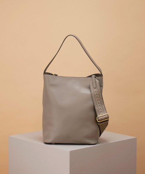 【TREASURE TOPKAPI】スムースレザー 2WAY ワンショルダー バッグ 