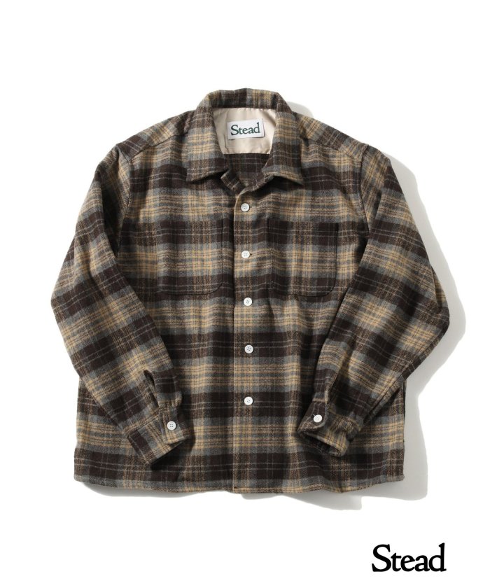 J.S.Homestead / Stead】FLANNEL CHECK SHIRTS(505737866