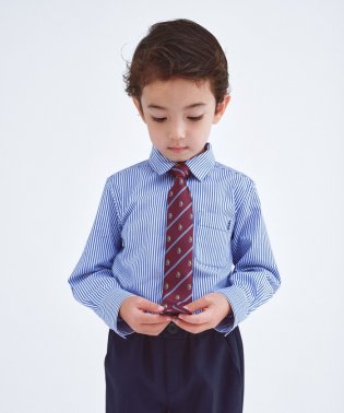 green label relaxing （Kids）/TJ ストライプシャツ ロングスリーブ 110cm－130cm/505737971