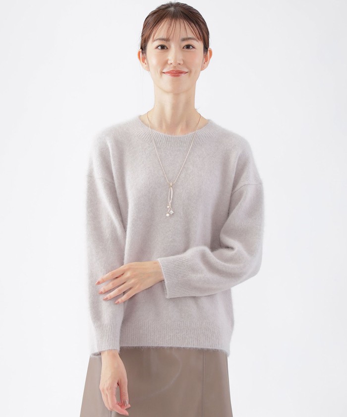 *STORY掲載*フォックス混ヘアリーニット(505738028)|阪急百貨店公式通販サイト|阪急百貨店オンラインストア