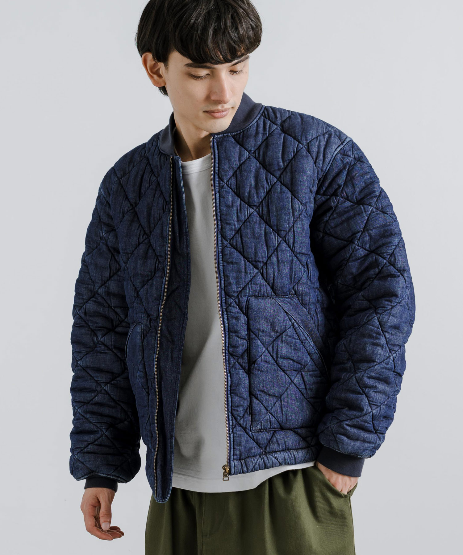 中綿ジャケット MA1 デニムジャケット メンズ レディース ミリタリー