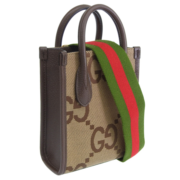 【セール】GUCCI グッチ ジャンボ GG ミニ トート バッグ 斜めがけ