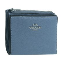 COACH/COACH コーチ BIFOLD SNAP WALLET バイフォールド スナップ 二つ折り 財布 レザー/505738207