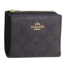 COACH/COACH コーチ BIFOLD SNAP WALLET シグネチャー バイフォールド スナップ 二つ折り 財布/505738212