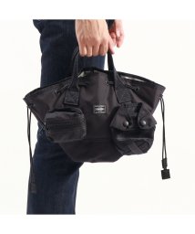 PORTER(ポーター)/ポーター オール トートバッグ 502－05960 吉田カバン PORTER ALL SCARF TOTE with POUCHES 小さめ 巾着 2WAY/ブラック