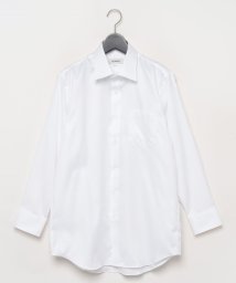 D'URBAN/【ネックスリーブ】ツイルシャツ　(セミワイド)/505683007