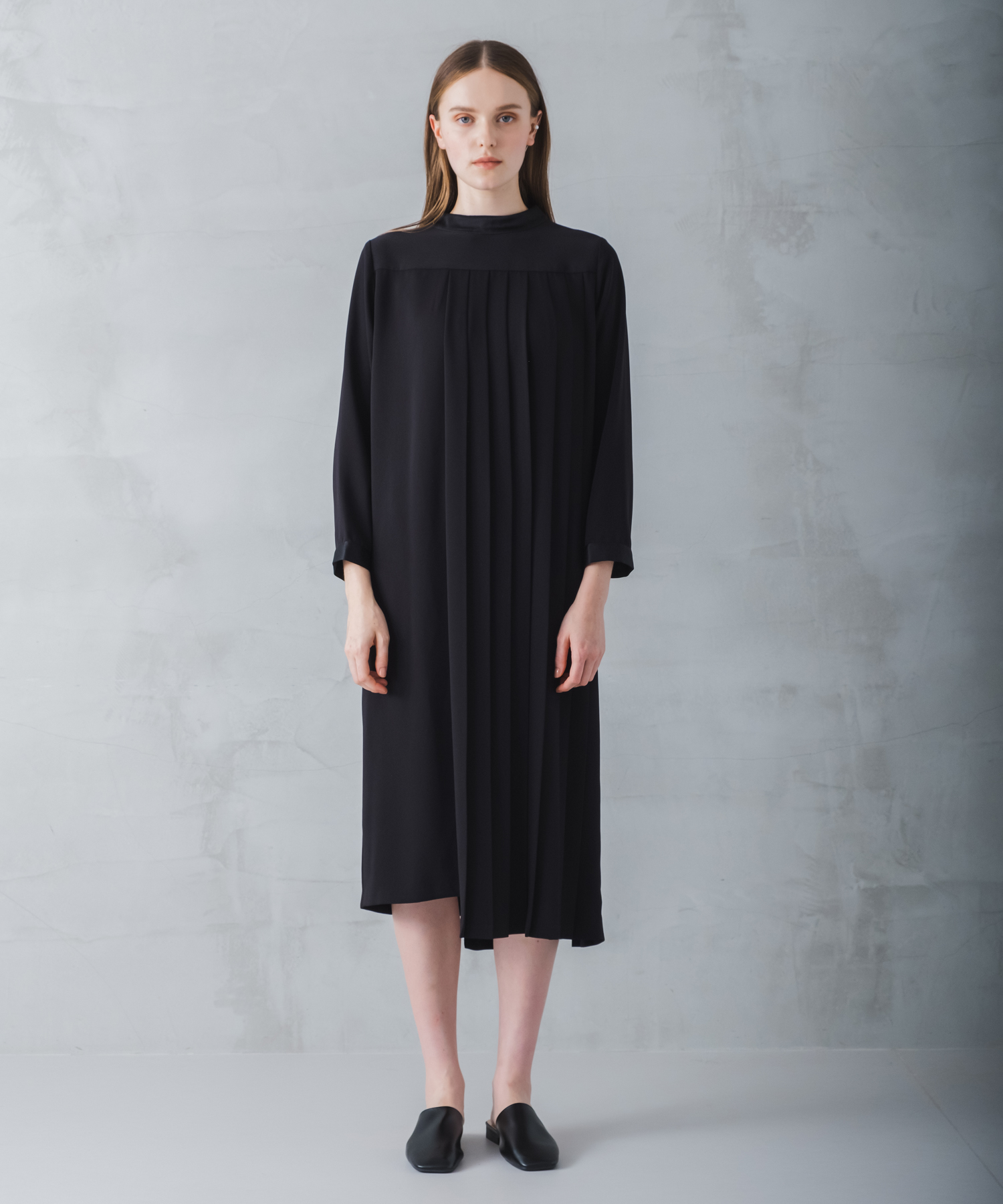 WHYTO./ホワイト」Asymmetrypleatsdress(505729465) | WHYTO(WHYTO