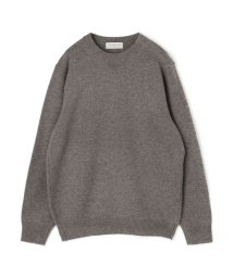 TOMORROWLAND MENS(TOMORROWLAND MENS)/TOMORROWLAND TRICOT スーパーファインラムウール クルーネックプルオーバー/15グレー