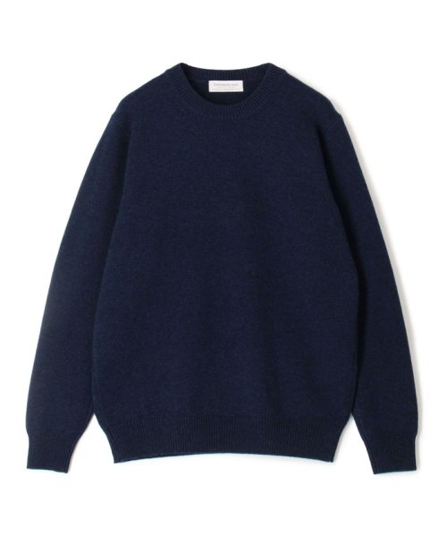 TOMORROWLAND MENS(TOMORROWLAND MENS)/TOMORROWLAND TRICOT スーパーファインラムウール クルーネックプルオーバー/69ネイビー