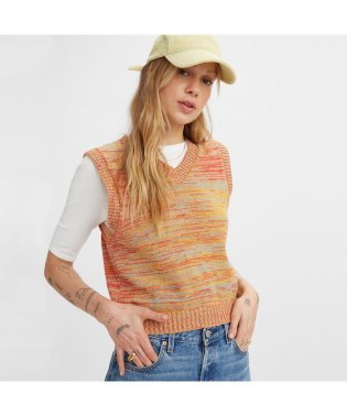 Levi's/RODDY SWEATER VEST SHERBERT SPACE DYE HONEY GOLD; VALIANT POPPY; ICICLE GREEN; C/505739267