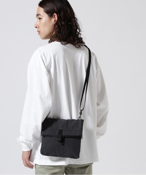 B'2nd(ビーセカンド)/SLOW(スロウ) span nylon－draw string shoulder bag S/グレー