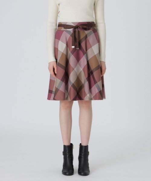 セール】【一部店舗限定】クレストブリッジチェックウールビエラフレア  