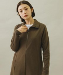 URBAN RESEARCH Sonny Label(アーバンリサーチサニーレーベル)/裏起毛ジップフレアワンピース/ブラウン