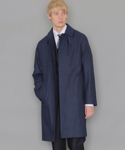 【DUNFORD】【Loro Piana/ロロ・ピアーナ】ウールツイルステンカラーコート DUNFORD Loro Piana/ロロ ピアーナ ML