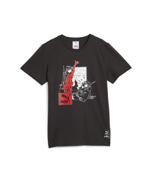 PUMA(プーマ)/キッズ PUMA x ミラキュラス Tシャツ 128cm－164cm/PUMABLACK