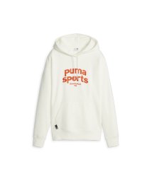PUMA(プーマ)/ウィメンズ PUMA TEAM フーディー/WARMWHITE