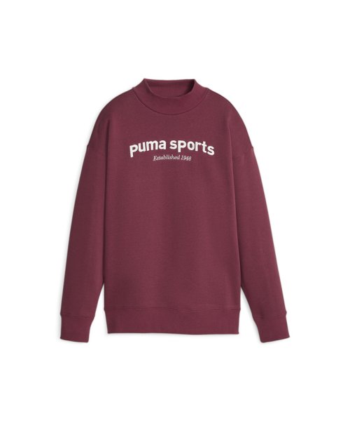 PUMA(プーマ)/ウィメンズ PUMA TEAM クルースウェット/DARKJASPER