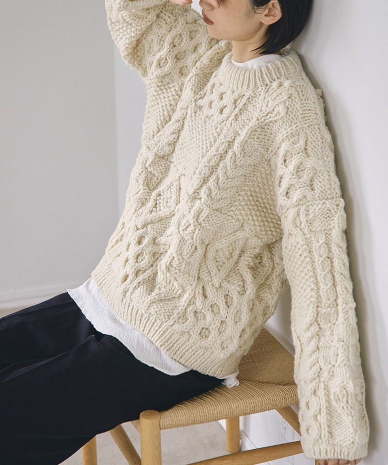 TODAYFUL トゥデイフル Pattern Hand Knit