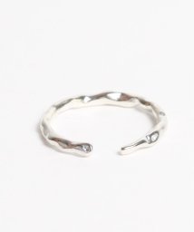 ar/mg/【Bk】【ZKR－3】【sterling silver】フリーサイズ デザインナローリング/505686566