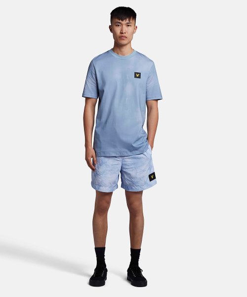 ライル＆スコット(ライル＆スコット)/【LYLE&SCOTT】ライル＆スコットナイロンマーブルショーツ/サックスブルー