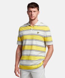 ライル＆スコット(ライル＆スコット)/【LYLE&SCOTT】ライル＆スコット半袖ボーダーポロシャツ/アイス