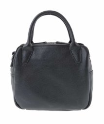 MK MICHEL KLEIN BAG(エムケーミッシェルクランバッグ)/【2WAY】カウレザースクエアミニトートバッグ/ブラック