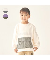 DaddyOhDaddy/【子供服】 Daddy Oh Daddy (ダディオダディ) 日本製ポケット付ロゴ刺繍裏毛トレーナー 90cm～140cm V50632/505742200