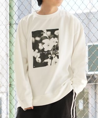 1111clothing/◆アートフォト 段ボールニット プルオーバー◆ オーバーサイズ スウェット メンズ  ビッグトレーナー レディース ビッグスウェット トレーナー トップス 長袖/505742482