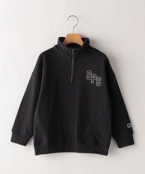 SHIPS KIDS(シップスキッズ)/【SHIPS KIDS別注】RUSSELL ATHLETIC:80～90cm / スウェット/ブラック